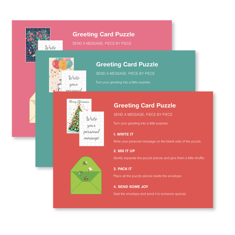 Printed Backing Card