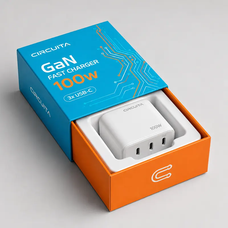 custom logo charger boxes