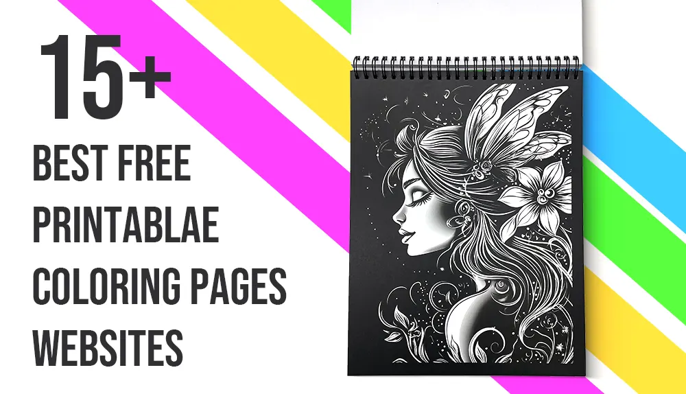 15+ Best Free Printablae Coloring Pages Websites
